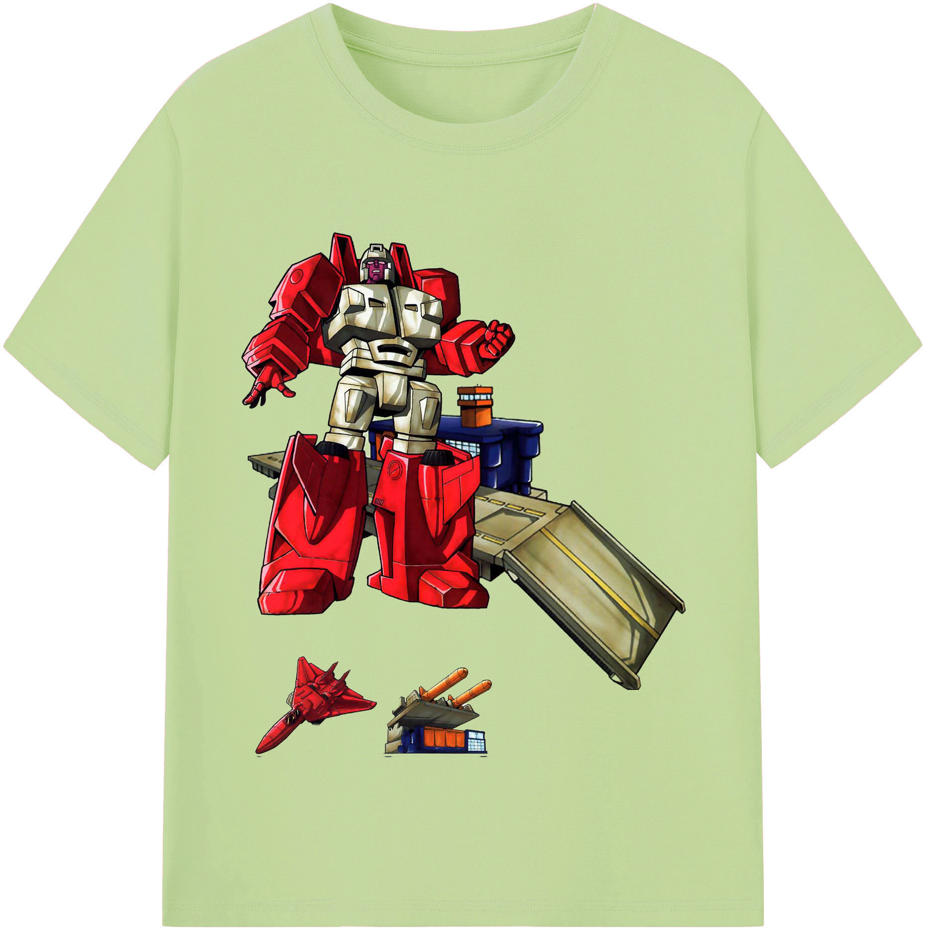 （画像用）  綿100％半袖Tシャツ（フロントプリント）